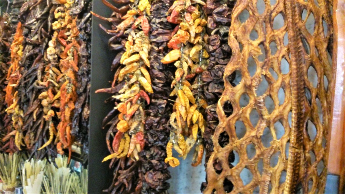 Congrio seco, restaurante Amparito Roca.