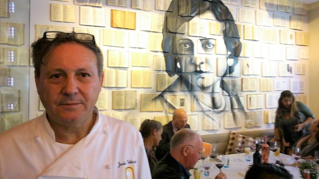 Jesús Velasco. Restaurante Amparito Roca.