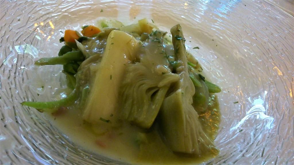 Menestra de verduras de temporada. Amparito Roca.