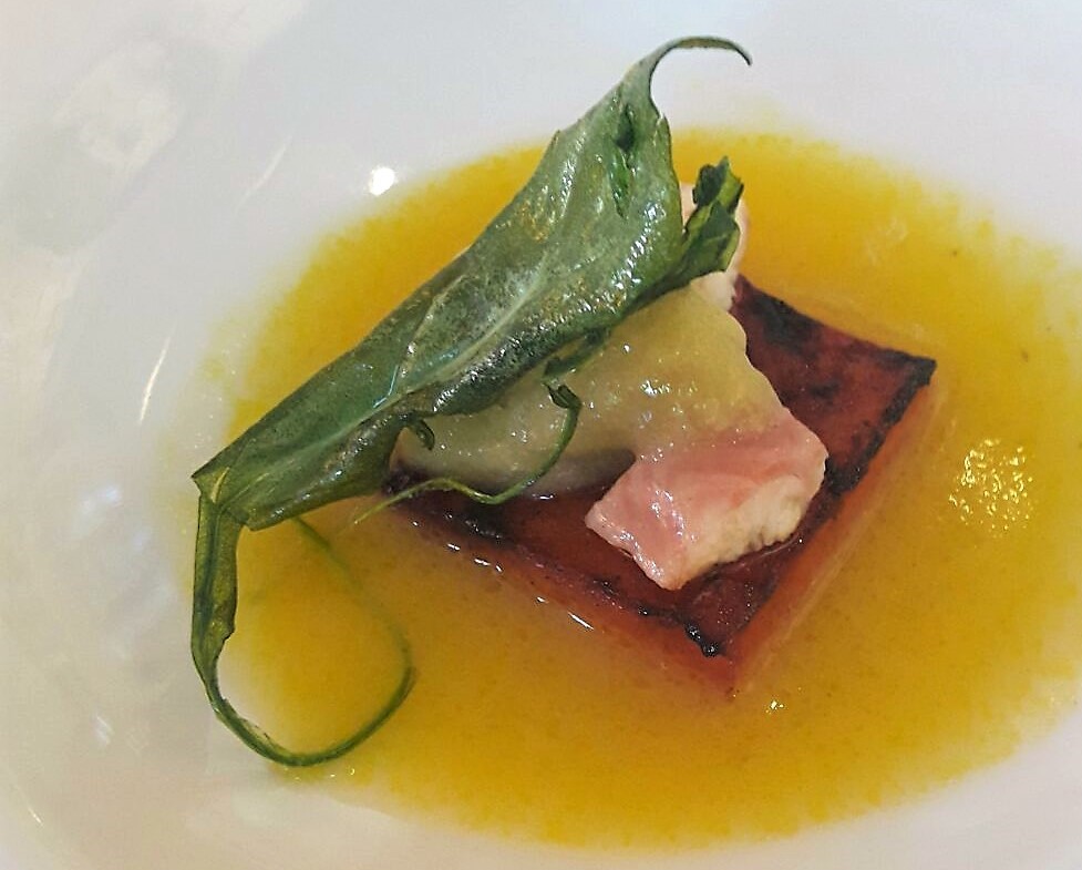 Escabeche de cítricos con anguila